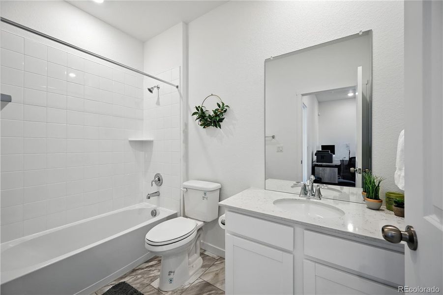 Secondary bedroom full bathroom