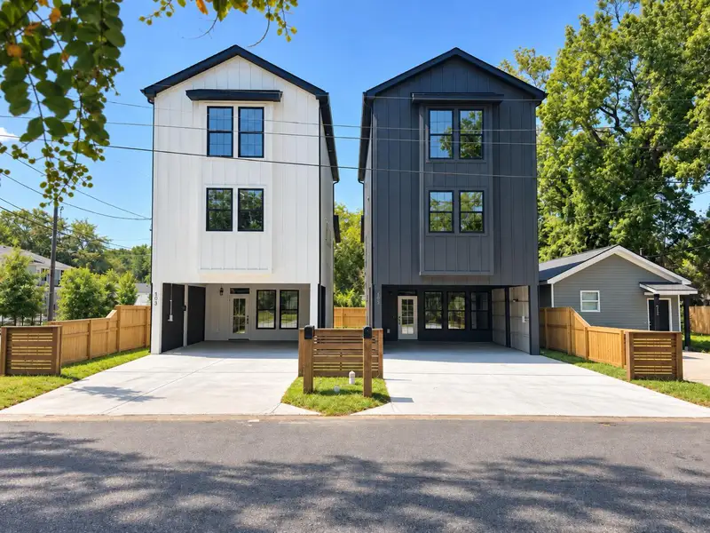 Front exterior of a new home in , North Charleston, SC, highlighting curb appeal (Image 1). Front exterior of a new home in , North Charleston, SC, highlighting curb appeal (Image 1).