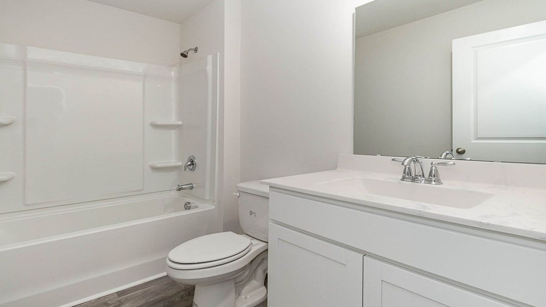 Representative furnished interior of a home built from the CALI by D.R. Horton in Heritage Crossing, Conway (Image 9).