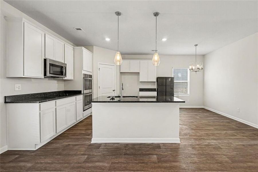 Furnished interior view inside a new home in , Covington (Image 5).
