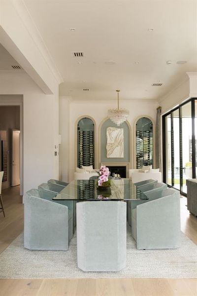 Furnished interior view inside a new home in , Southlake (Image 24).