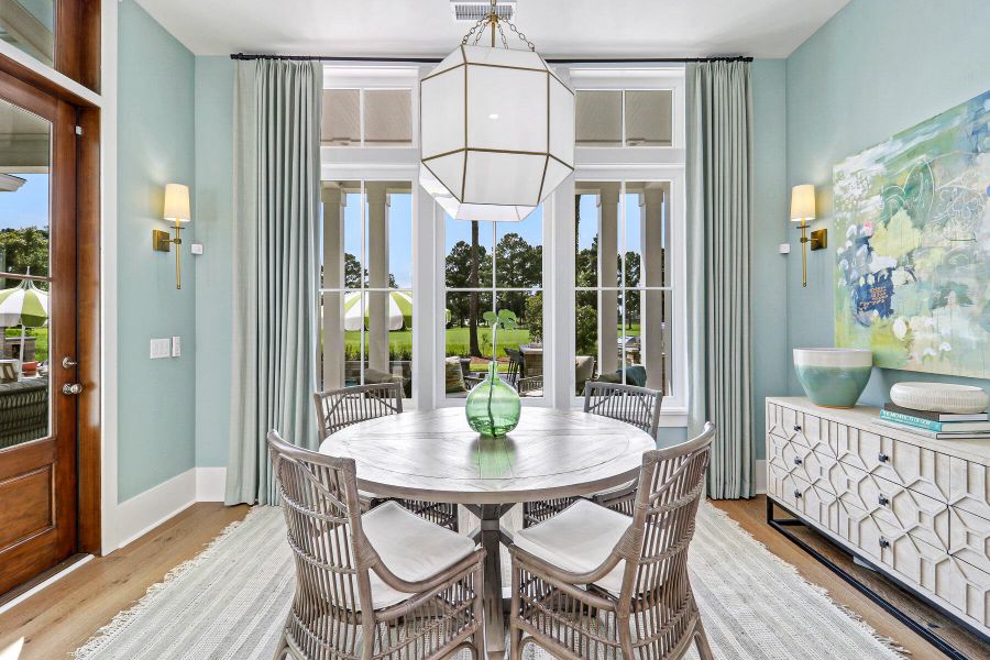 Furnished interior view inside a new home in , Bluffton (Image 5).