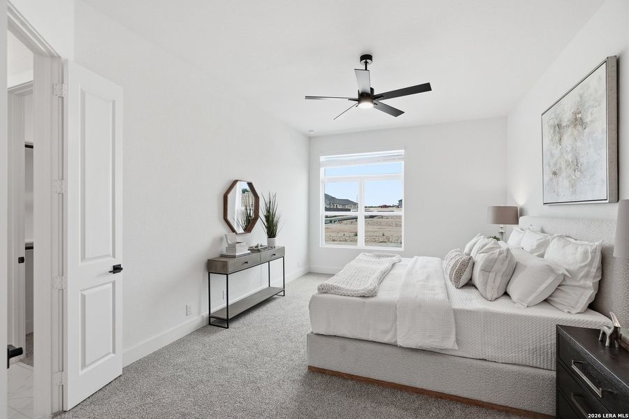 Furnished interior view inside a new home in Prominence Urban, San Antonio (Image 7).
