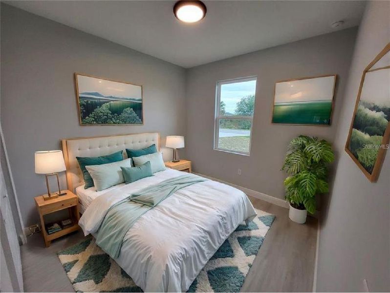 Furnished interior view inside a new home in , Port Charlotte (Image 4). Furnished interior view inside a new home in , Port Charlotte (Image 4).