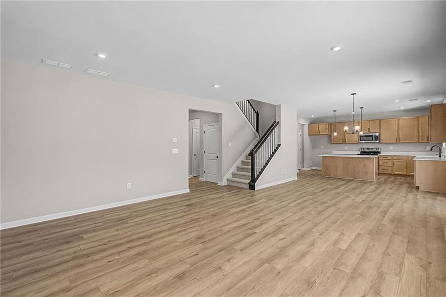 Spacious, unfurnished interior of a new home in Twin Lakes, Hoschton (Image 27). Spacious, unfurnished interior of a new home in Twin Lakes, Hoschton (Image 27).