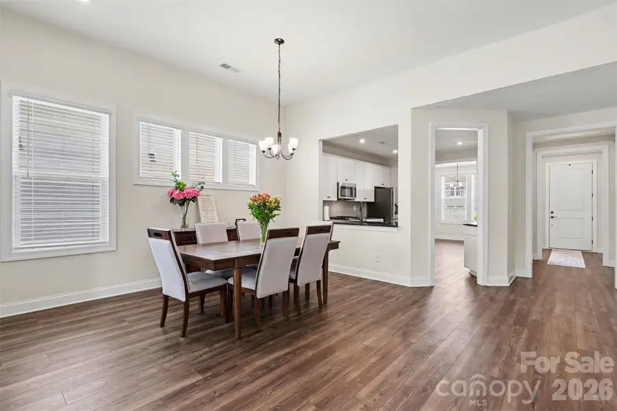 Furnished interior view inside a new home in , Charlotte (Image 15). Furnished interior view inside a new home in , Charlotte (Image 15).