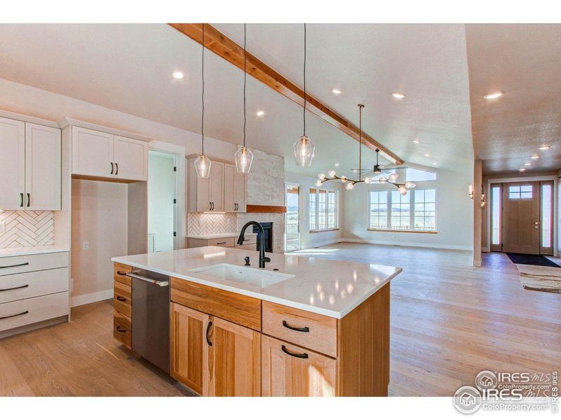 Furnished interior view inside a new home in , Berthoud (Image 30).