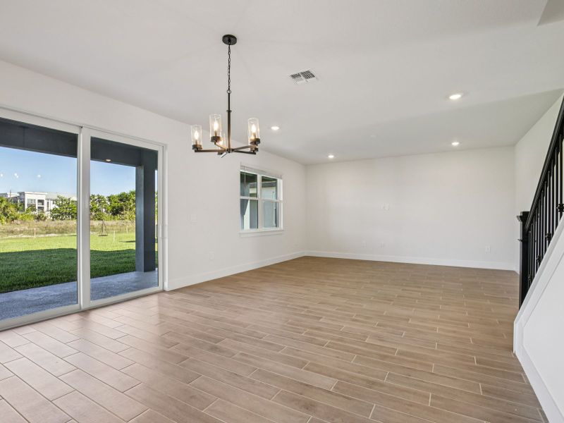 Spacious, unfurnished interior of a new home in Magnolia Bay - Reserve Series, Nokomis (Image 10).
