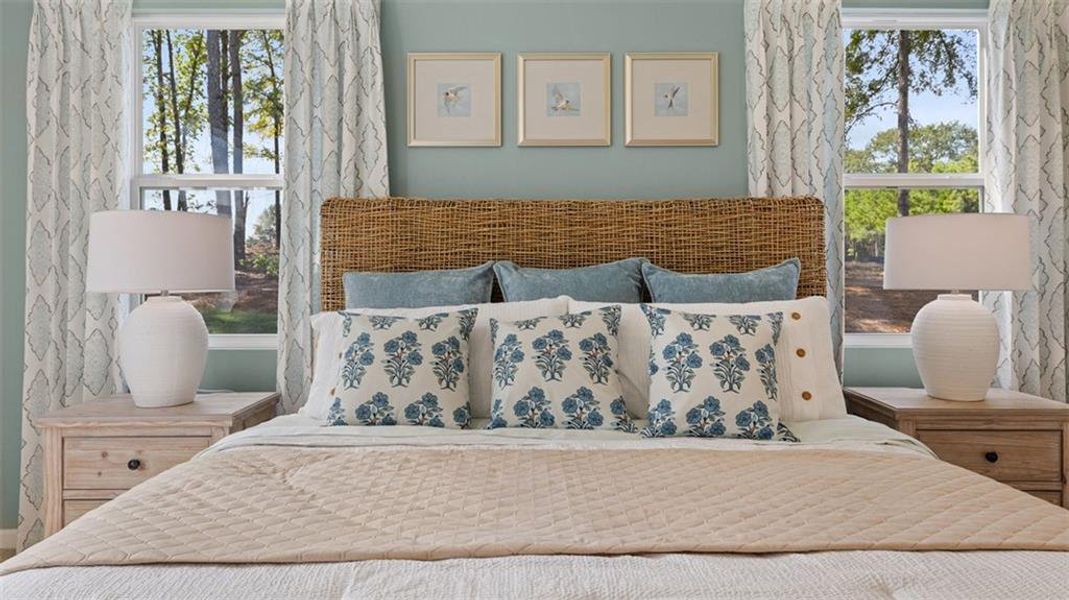 Furnished interior view inside a new home in Jackson Landing, Jefferson (Image 9).