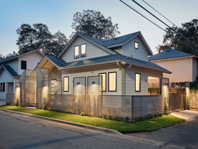 View of front facade with roof with shingles View of front facade with roof with shingles