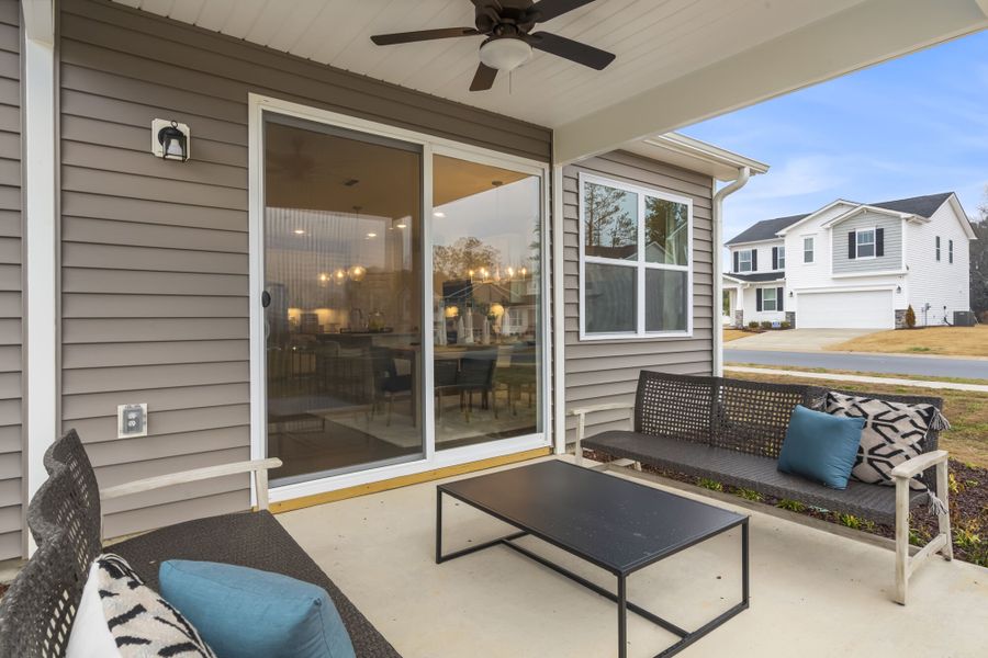 Clearwater Model Home - Back Patio