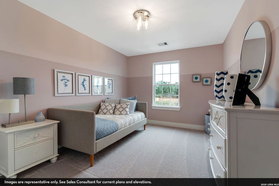 Furnished interior view inside a new home in Swenson Heights, Seguin (Image 25).