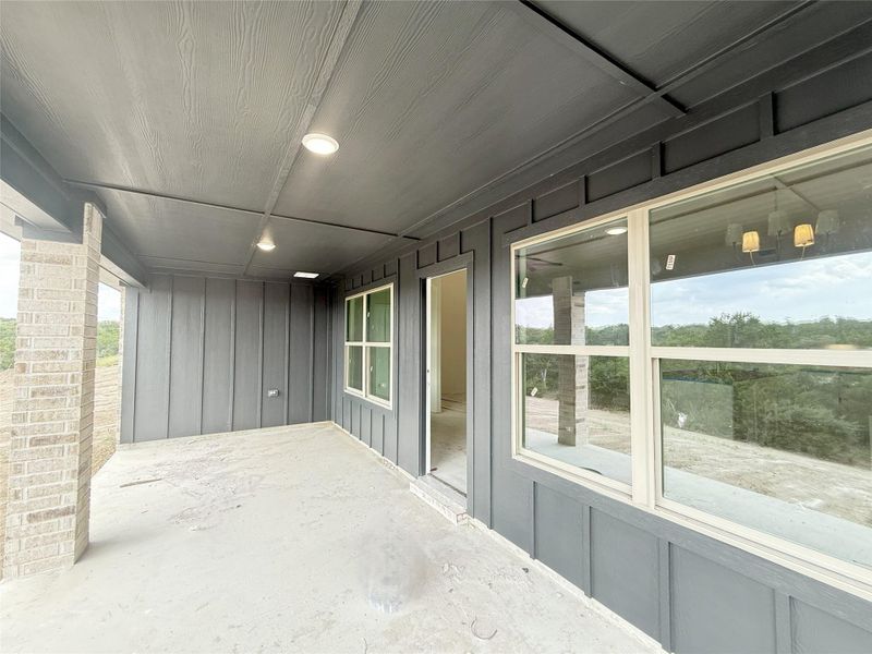 Exterior details and patio area of a home in , Belton (Image 1). Exterior details and patio area of a home in , Belton (Image 1).