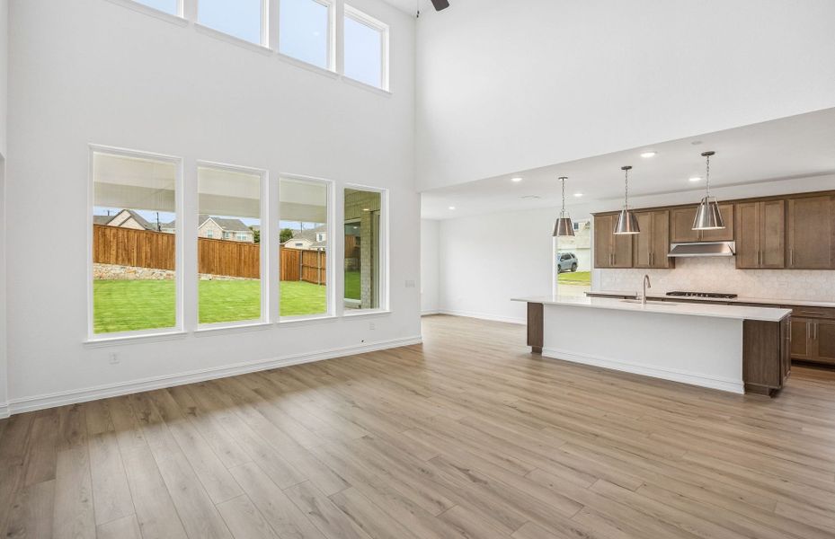 Spacious, unfurnished interior of a new home in Wilson Creek Meadows, Celina (Image 21). Spacious, unfurnished interior of a new home in Wilson Creek Meadows, Celina (Image 21).