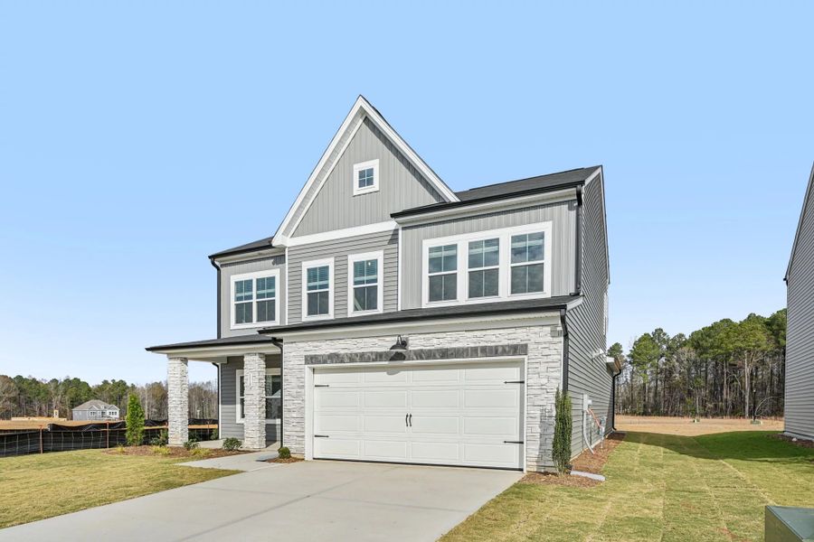 Exterior - Sleek lines and bold contrast make a statement.