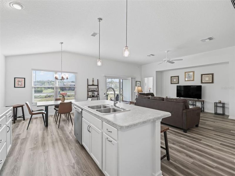 Furnished interior view inside a new home in , The Villages (Image 14).
