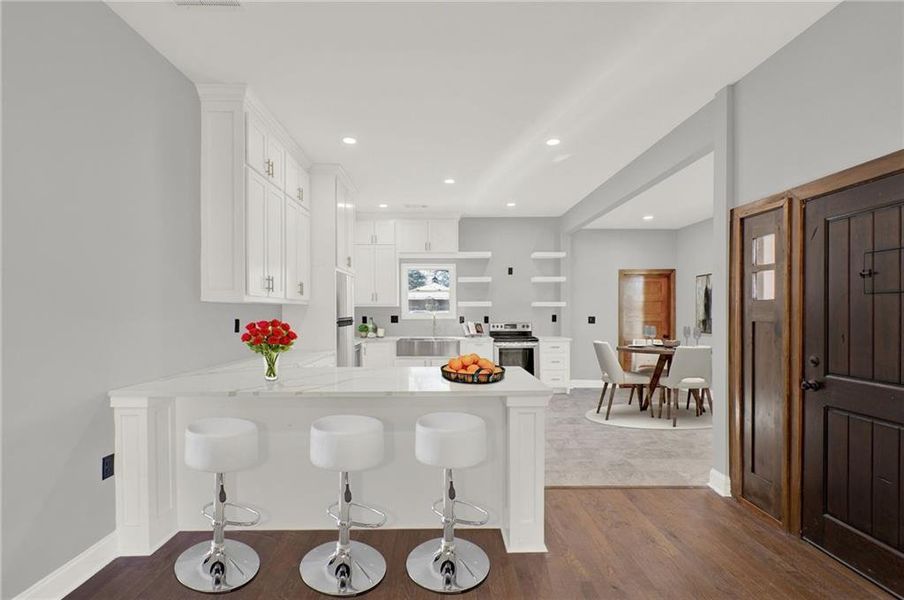 Furnished interior view inside a new home in , Rockmart (Image 14).