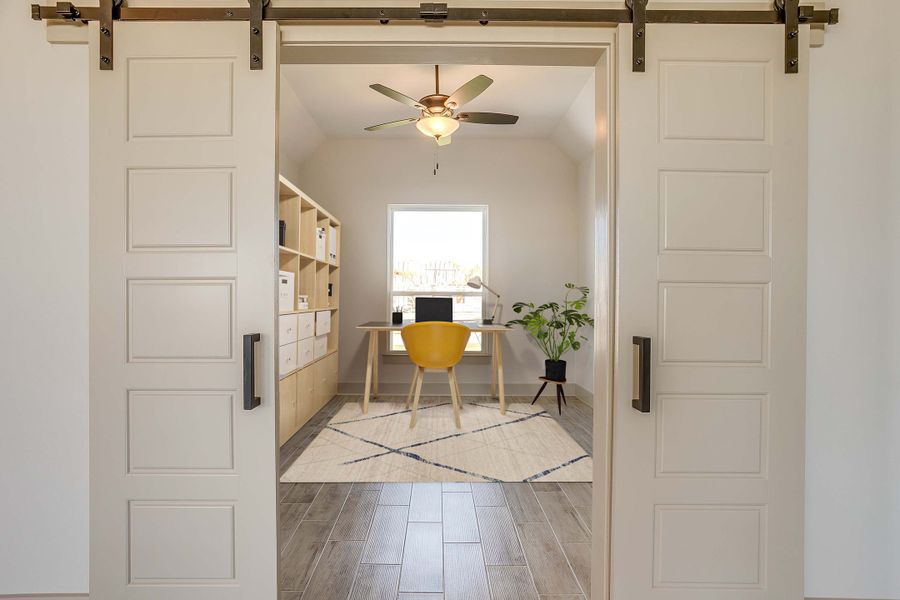 Representative furnished interior of a home built from the The Iris by Kenmark Homes in Rocky Top Ranch, Reno (Image 7).