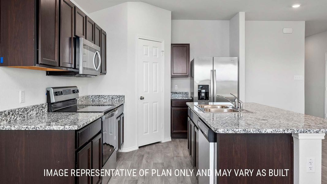 Furnished interior view inside a new home in Pecan Creek, Temple (Image 4).