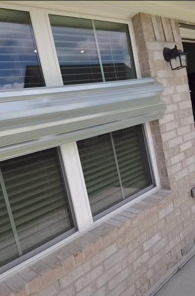 STOCK PHOTO HURRICANE WINDOW PANEL