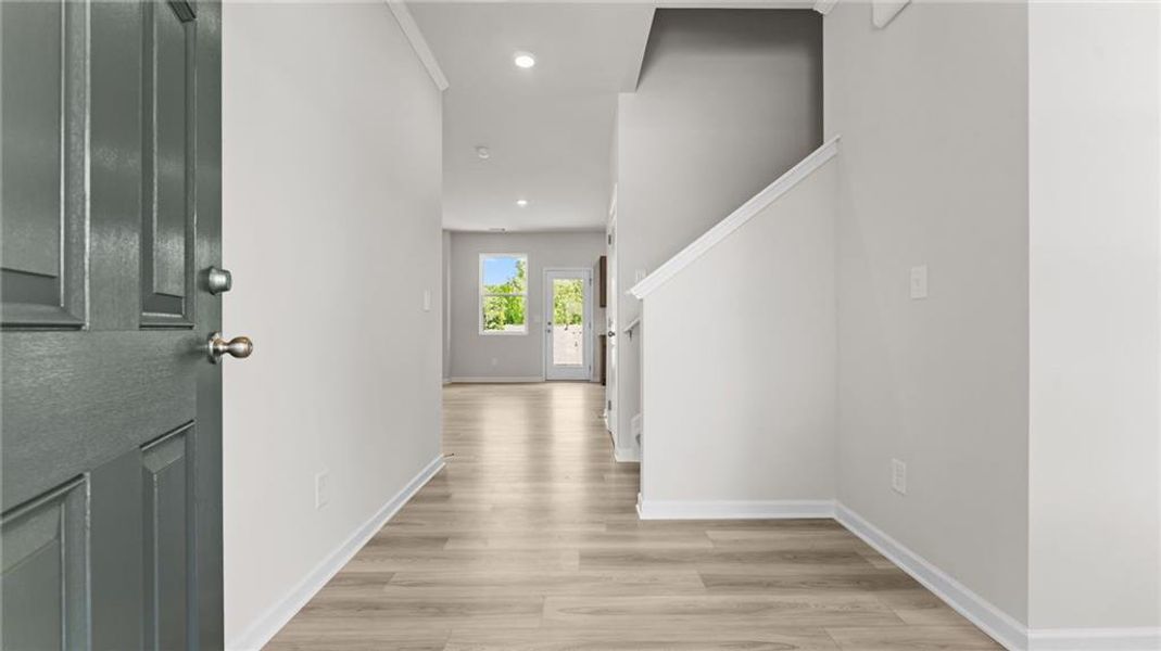 Spacious, unfurnished interior of a new home in The Reserve at Willow Oaks, Canton (Image 8). Spacious, unfurnished interior of a new home in The Reserve at Willow Oaks, Canton (Image 8).