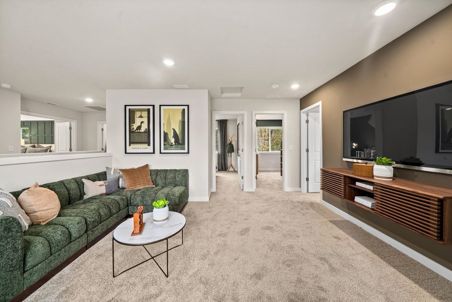 Furnished interior view inside a new home in , Leon Valley (Image 21). Furnished interior view inside a new home in , Leon Valley (Image 21).