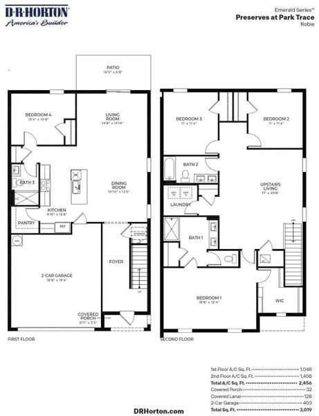 Robie Floor Plan