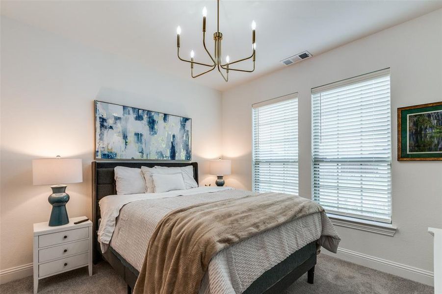 Furnished interior view inside a new home in Cambridge Crossing, Celina (Image 8).