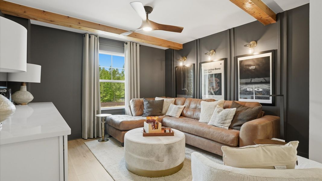 Representative furnished interior of a home built from the Stonefield by DRB Homes in Northcroft, Loganville (Image 30).