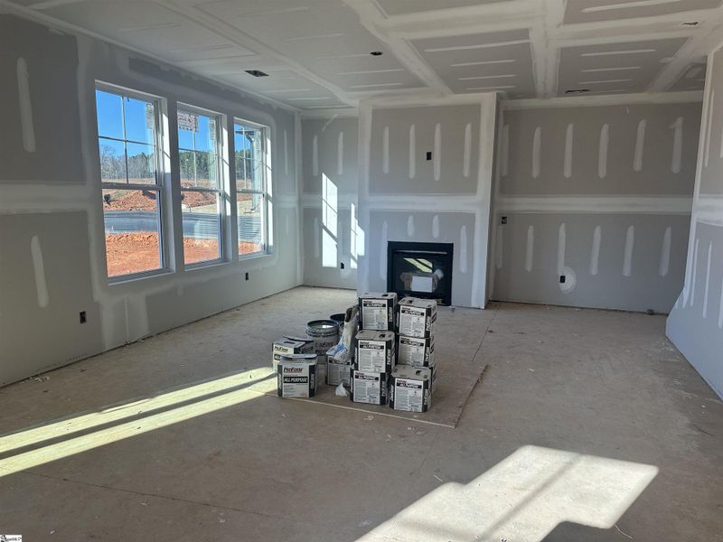 In-progress construction of a new home in Shiloh Trail, Wellford, SC (Image 14).