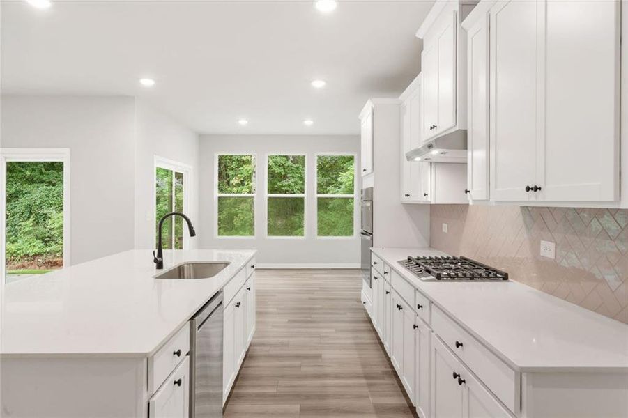 Furnished interior view inside a new home in Windsong Estates, McDonough (Image 15).