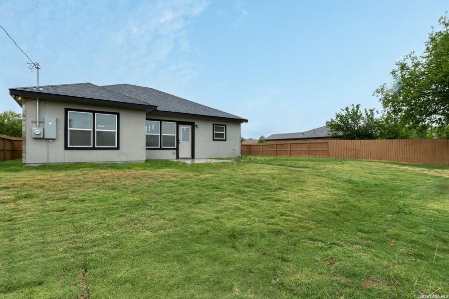 Exterior details and patio area of a home in , Kirby (Image 20).