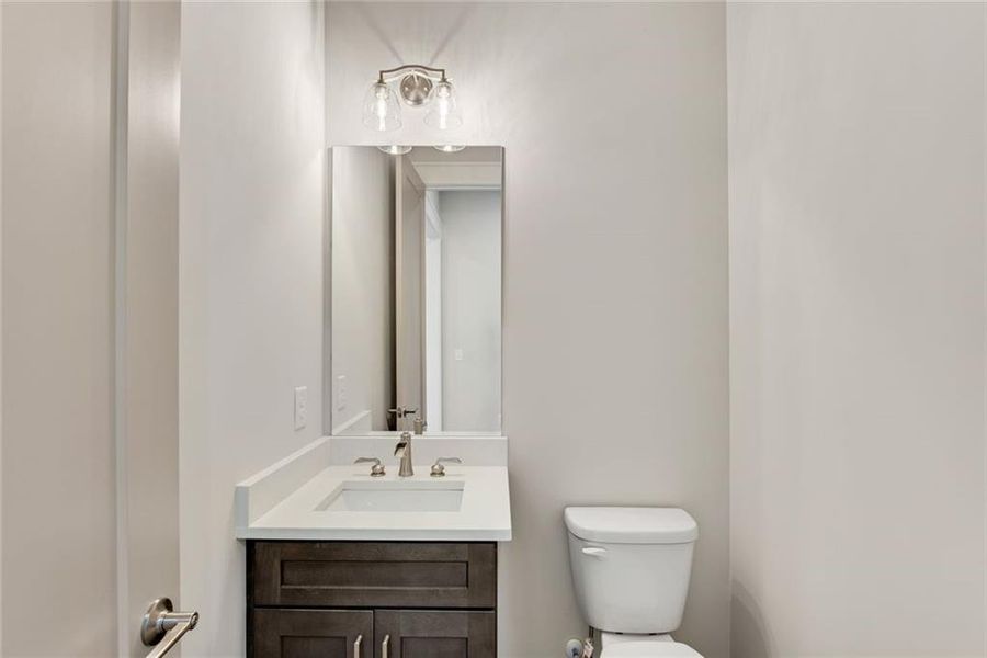 Furnished interior view inside a new home in , Hiram (Image 11).