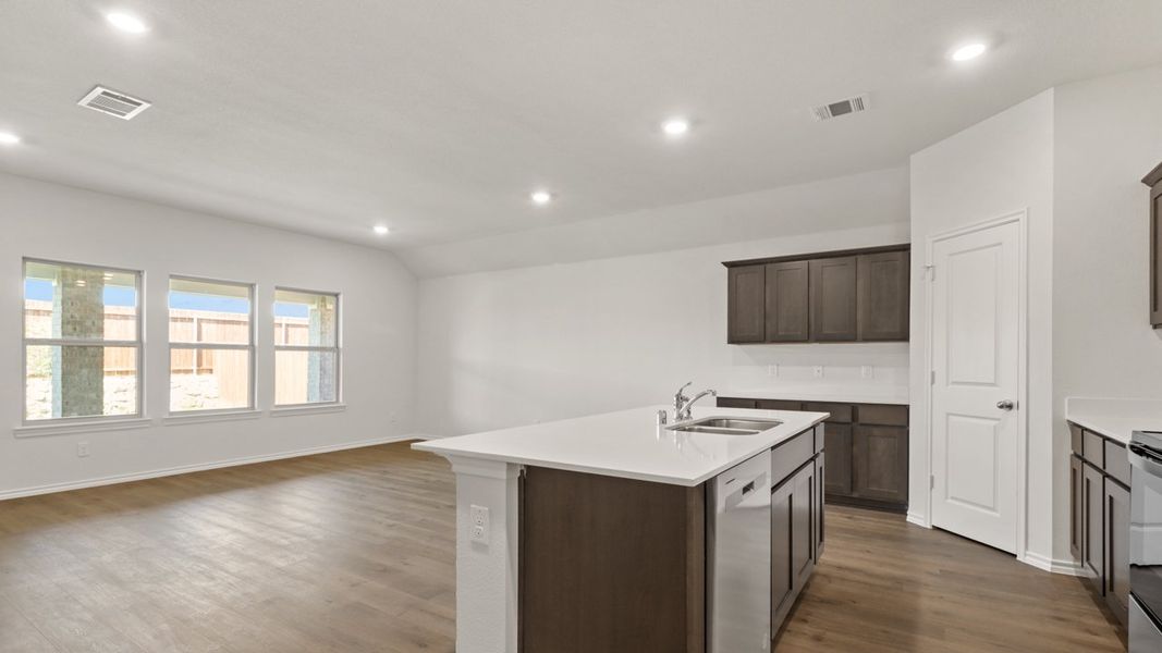 Furnished interior view inside a new home in Waverly Estates, Josephine (Image 5).