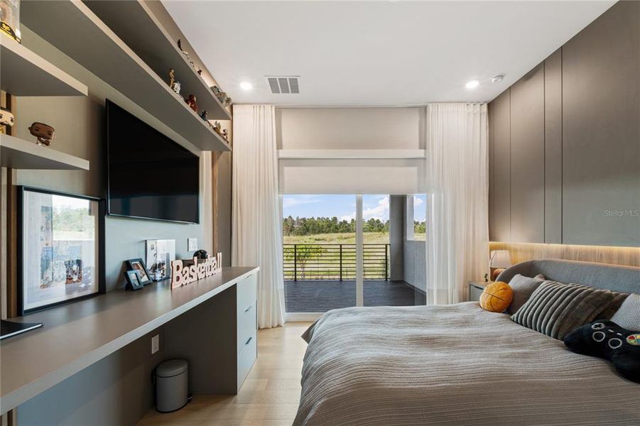 Furnished interior view inside a new home in Bella Collina, Montverde (Image 44).