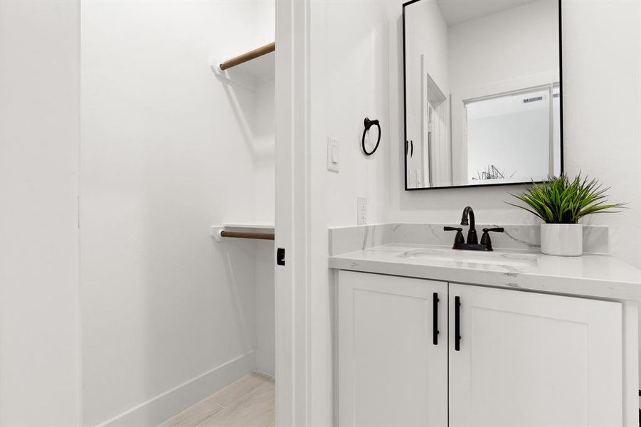 Discover the ultimate storage solution with our spacious walk-in secondary closets, perfect for keeping your secondary room organized and clutter-free.