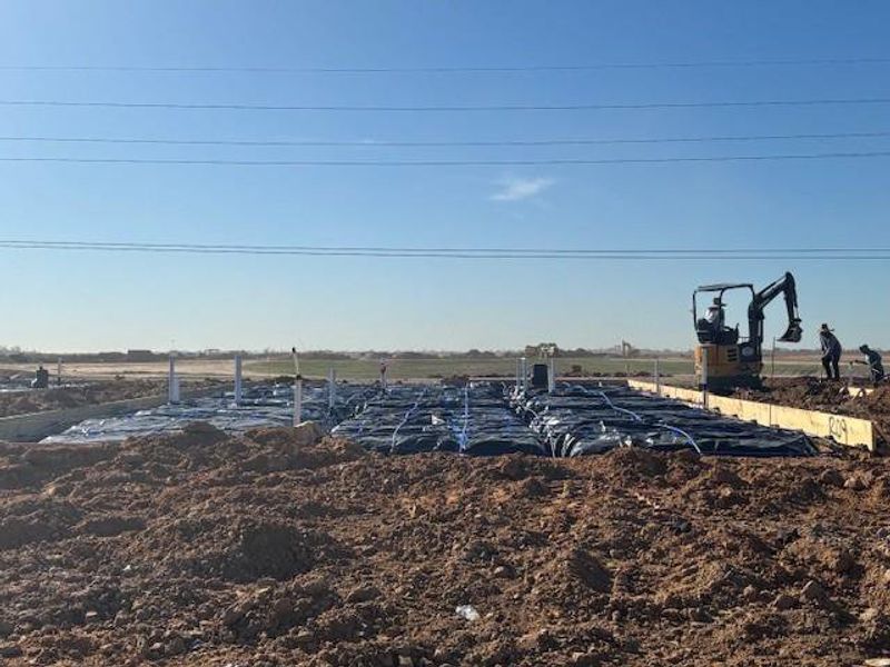 Site preparation for new homesites in Mirabella, Brookshire (Image 22).