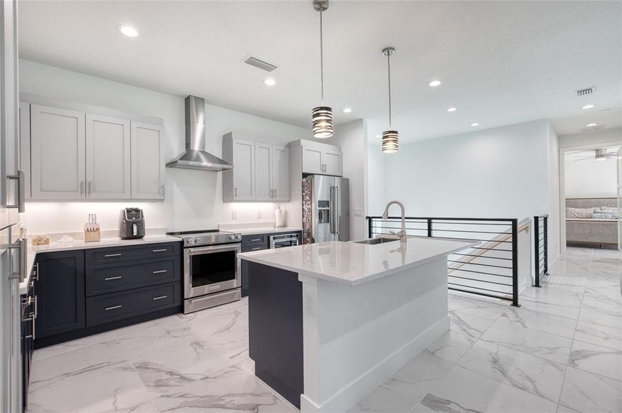 Furnished interior view inside a new home in , Daytona Beach (Image 9).