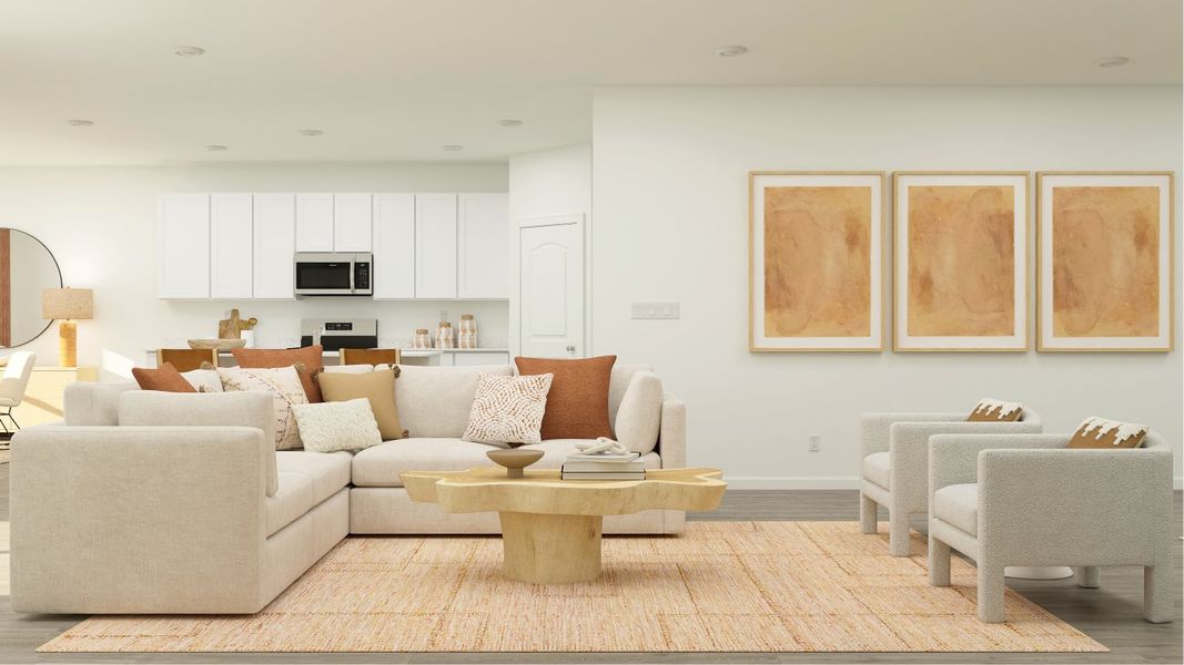 Princeton II living room