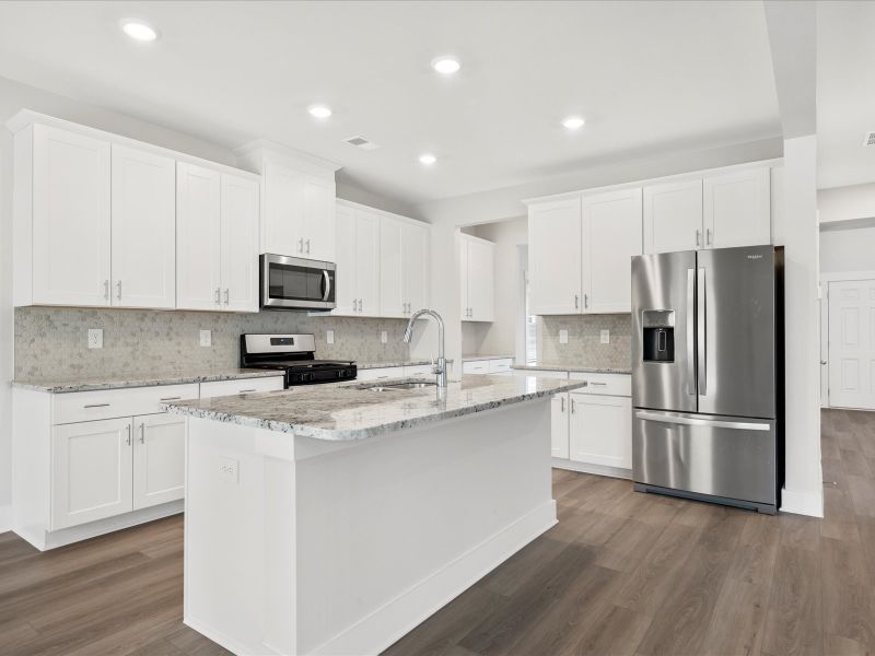 Furnished interior view inside a new home in Cedar Shoals - Signature Collection, Piedmont (Image 3).