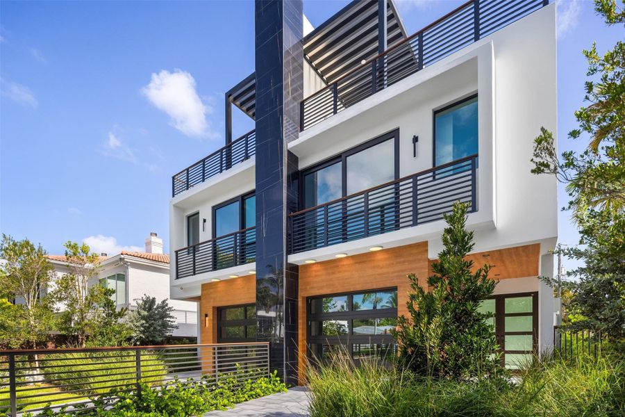 Front exterior of a new home in , Fort Lauderdale, FL, highlighting curb appeal (Image 2). Front exterior of a new home in , Fort Lauderdale, FL, highlighting curb appeal (Image 2).
