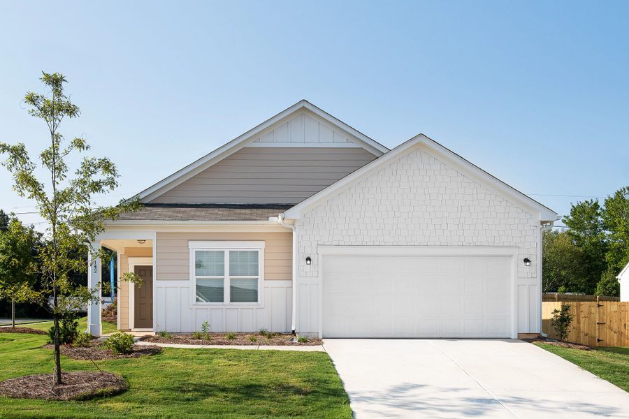 Representative exterior photo of a completed home built from the Larissa by Starlight Homes in Wilson's Walk, Clayton, NC (Image 20).