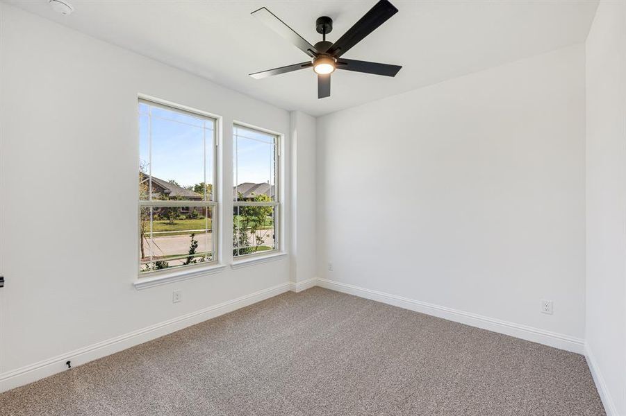 Spacious, unfurnished interior of a new home in Waterscape Classic 60s, Royse City (Image 26). Spacious, unfurnished interior of a new home in Waterscape Classic 60s, Royse City (Image 26).