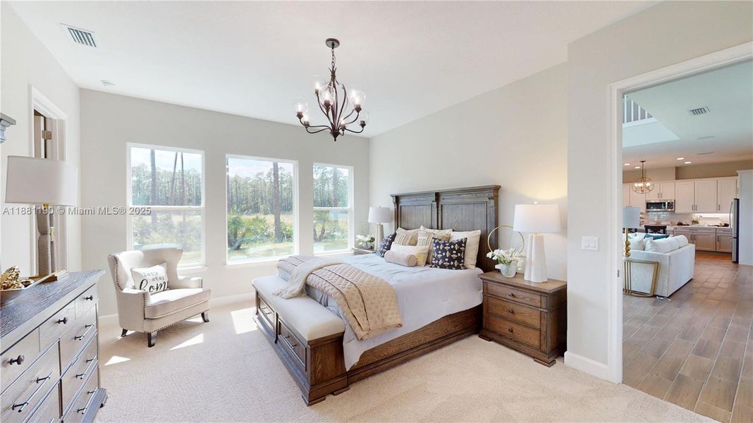 Furnished interior view inside a new home in Westlake Single Family, Ormond Beach (Image 26). Furnished interior view inside a new home in Westlake Single Family, Ormond Beach (Image 26).