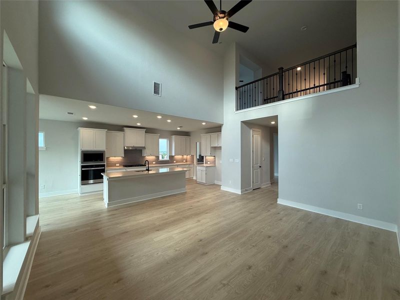 Family Room to Open Concept Kitchen Family Room to Open Concept Kitchen