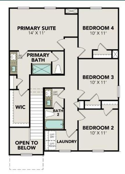 2D floor plan layout of this home in Hill and Dale Ranch, Splendora, TX (Image 6). 2D floor plan layout of this home in Hill and Dale Ranch, Splendora, TX (Image 6).