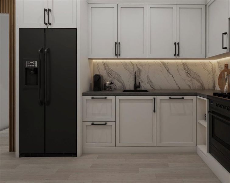 Furnished interior view inside a new home in , Union City (Image 5).