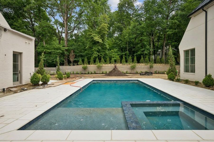 Exterior details and patio area of a home in , Atlanta (Image 26). Exterior details and patio area of a home in , Atlanta (Image 26).