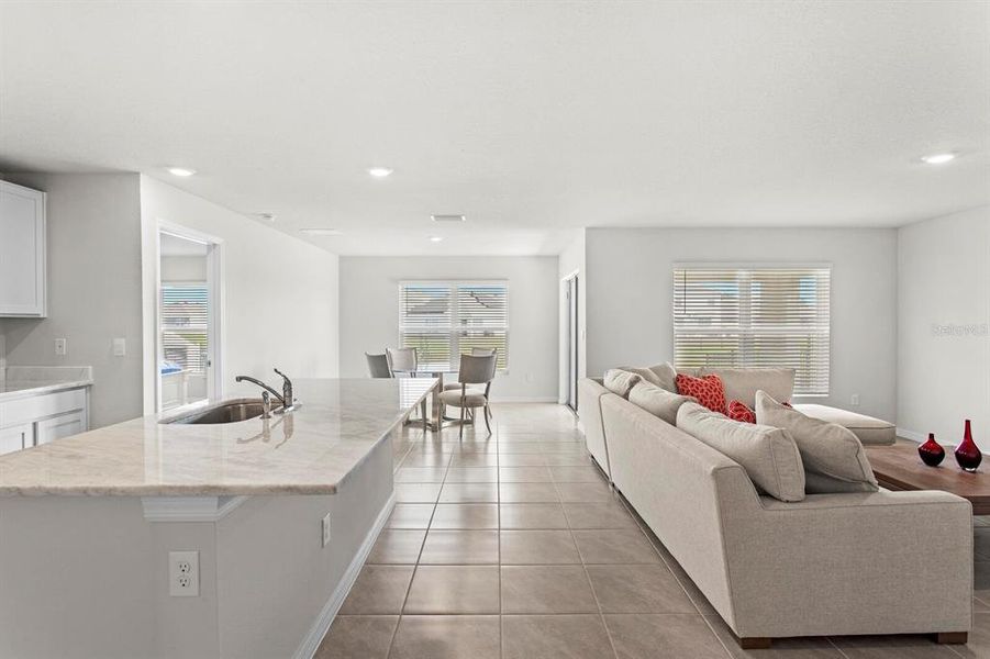 Furnished interior view inside a new home in Mandarin Grove, Palmetto (Image 12).
