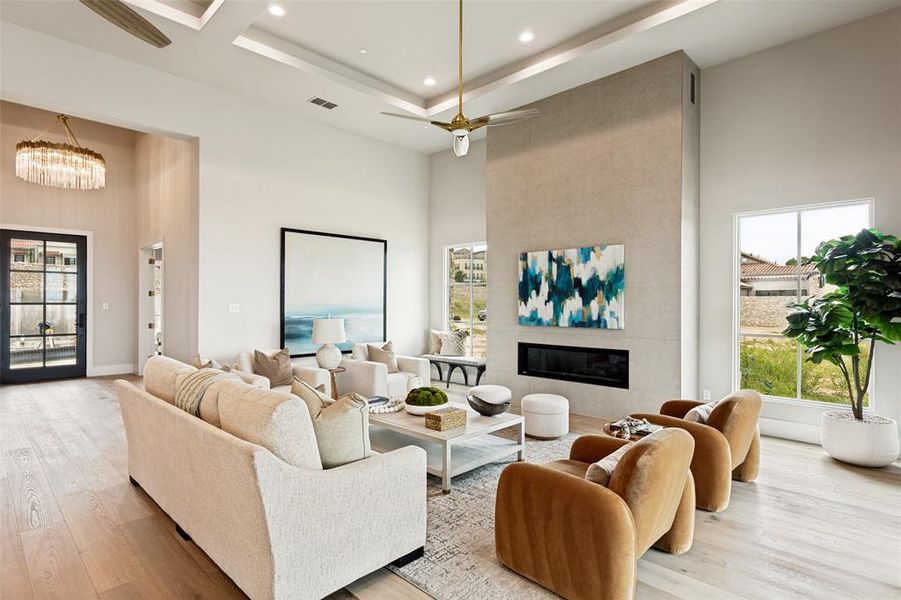 Furnished interior view inside a new home in , Westlake (Image 18).